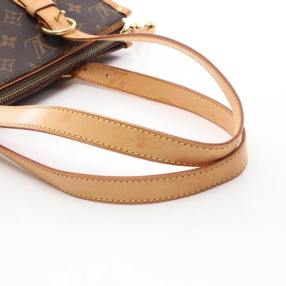 LOUIS VUITTON Brown Monogram Leather Tote Bag - Picture 8 of 10